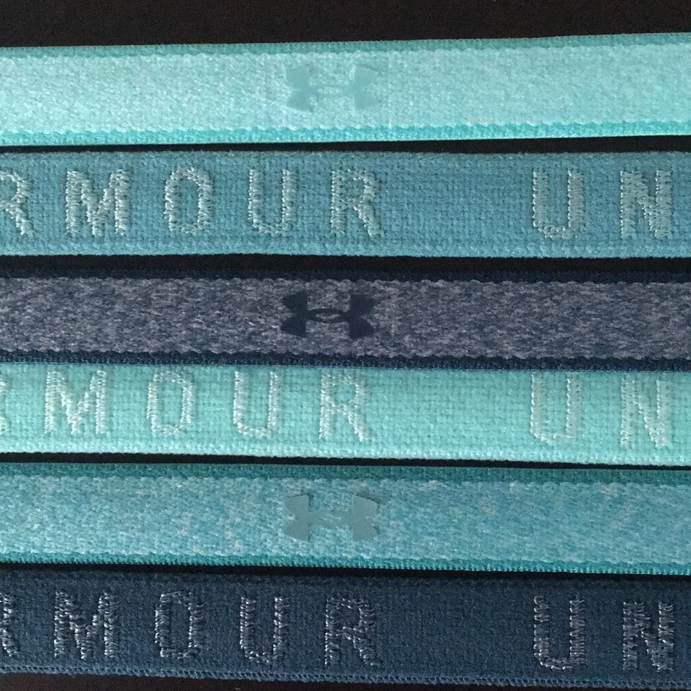 Under Armour Mini Headbands - 6 Pack - Hot Green - Picture 3 of 4